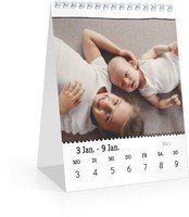 Calendar Wochen-Tischkalender Bordüre 2022 page 3 preview