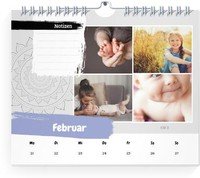 Calendar Wochen-Wandkalender Mandalatraum 2022 page 6 preview