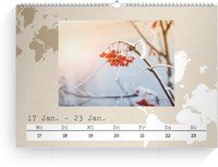 Calendar Wochenkalender Reisefieber 2022 page 3 preview