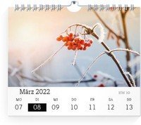 Calendar Wochen-Wandkalender Blanko 2022 page 12 preview