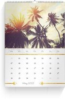 Calendar Wandkalender Marmor 2022 page 4 preview