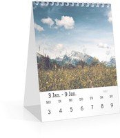 Calendar Tischkalender Blanko 2022 page 3 preview